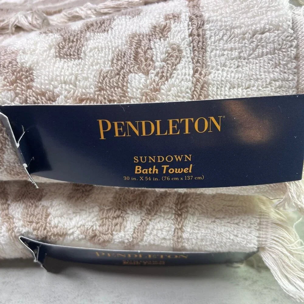 Pendleton 6 Piece Sundown Cement Bath Towels Set
